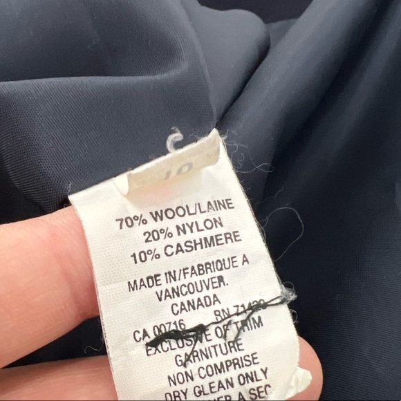 Wool/Cashmere Blazer Jacket - Picture 3 of 3